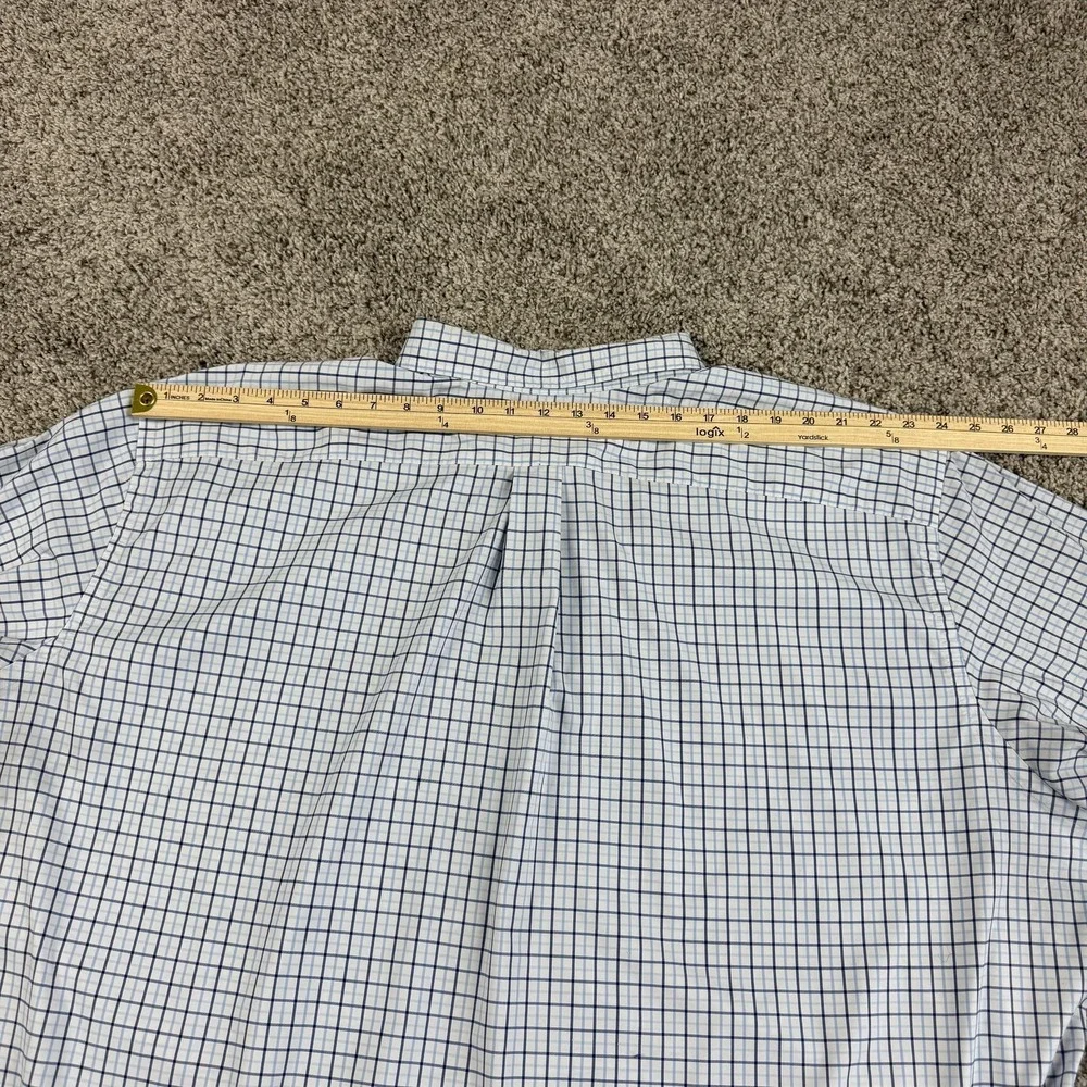 Polo Ralph Lauren Shirt Mens Big 4XLT White Check Performance Button Down *FLAW